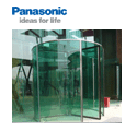 Panasonic all glass revolving door