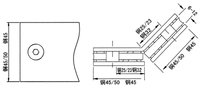 Panasonic glass clamp